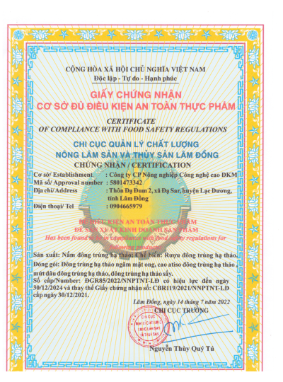 Giấy chứng nhận