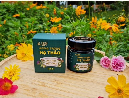 Đông trùng hạ thảo actiso mật ong 100ml