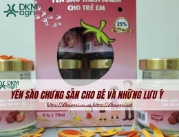 Yến sào chưng sẵn cho bé và những lưu ý