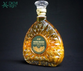 Rượu ngâm đông trùng hạ thảo nguyên quả thể 750ml